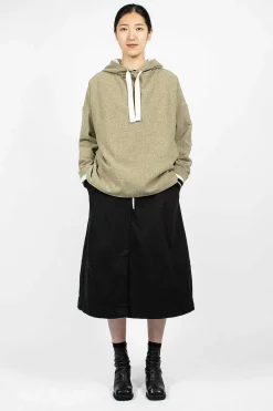 Album di Famiglia 40_210 Oversized Hoodie Olive| Tops