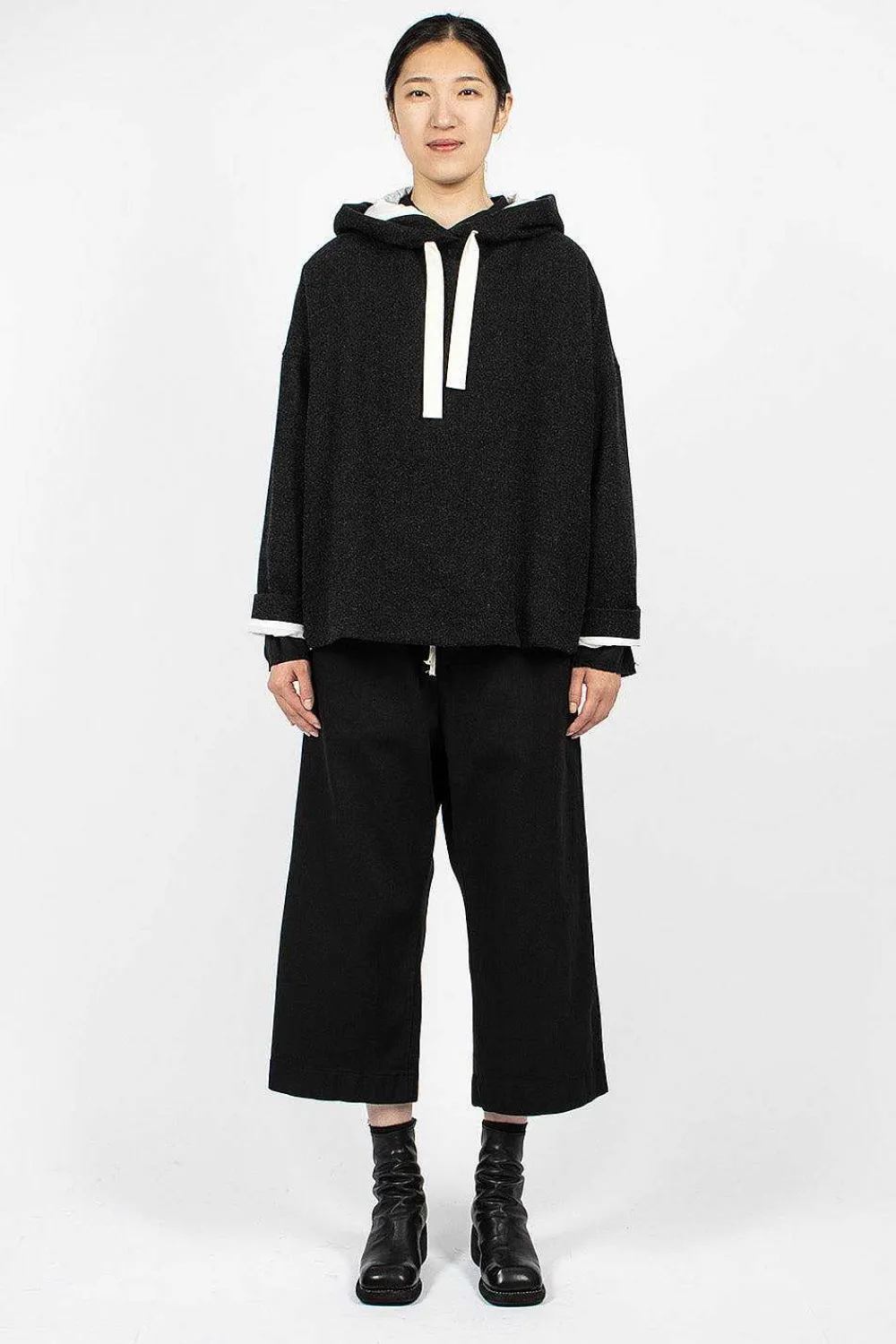Album di Famiglia 40_210 Oversized Hoodie Slate| Tops