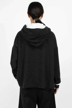 Album di Famiglia 40_210 Oversized Hoodie Slate| Tops