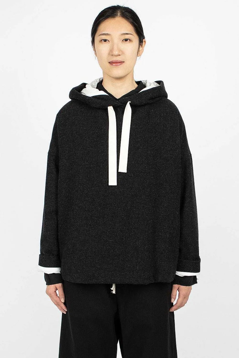Album di Famiglia 40_210 Oversized Hoodie Slate| Tops