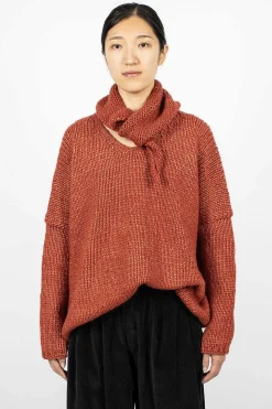 Album di Famiglia 94_63 Scout Scarf Red| Scarves & Gloves