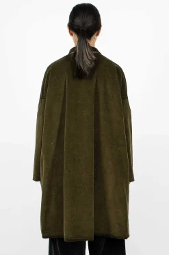 Album di Famiglia 45_29 Velvet Coat Olive| Outerwear