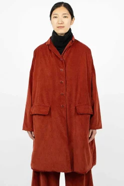 Album di Famiglia 45_29 Velvet Coat Red| Outerwear