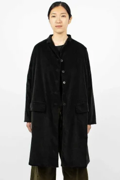 Album di Famiglia 45_29 Velvet Coat Slate| Outerwear