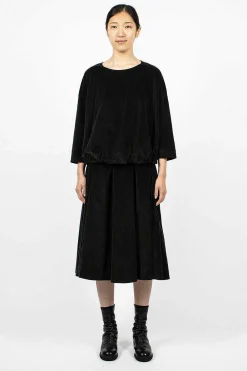 Album di Famiglia 40_211 Velvet Jumper Slate| Tops