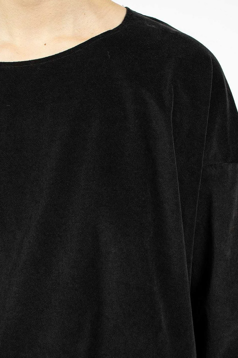Album di Famiglia 40_211 Velvet Jumper Slate| Tops