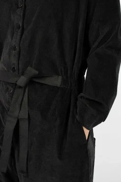 Album di Famiglia 60_03 Velvet Jumpsuit Slate| Trousers