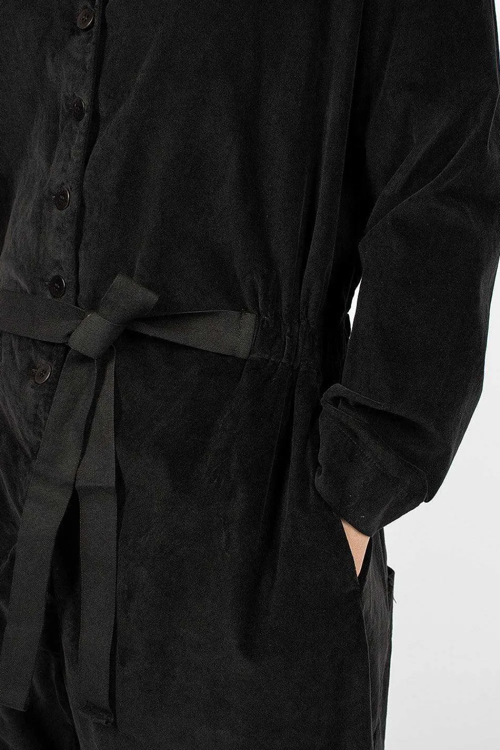 Album di Famiglia 60_03 Velvet Jumpsuit Slate| Trousers