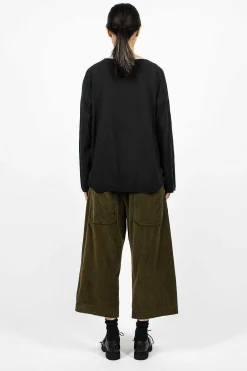 Album di Famiglia 23_206 Velvet W&S Trouser Olive| Trousers