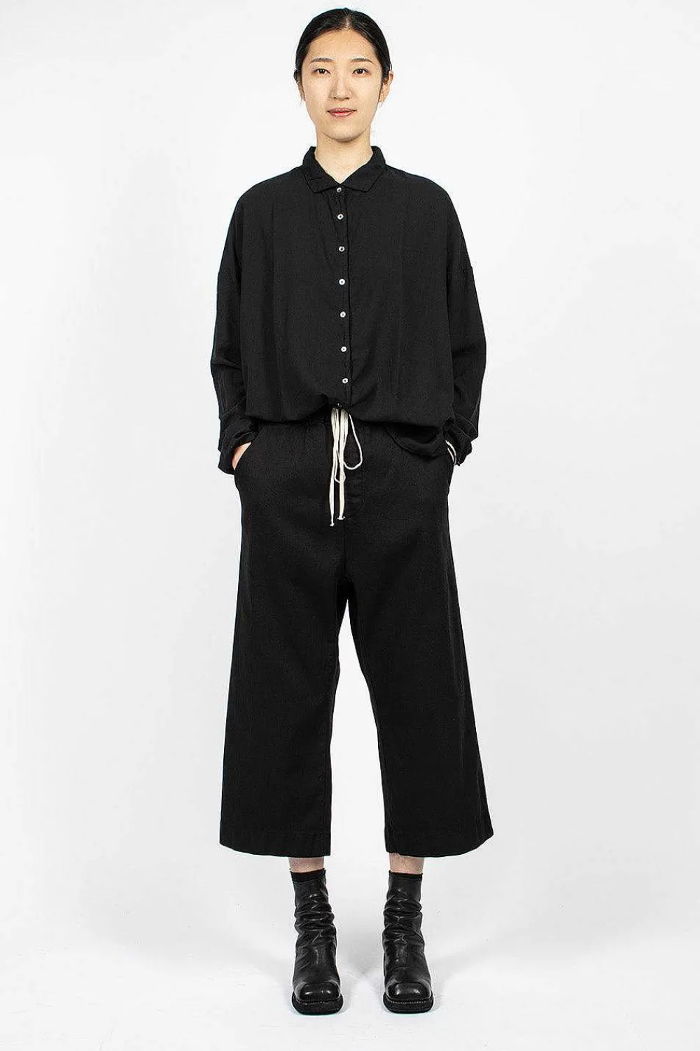 Album di Famiglia 23_250 W&S Trouser Black| Trousers