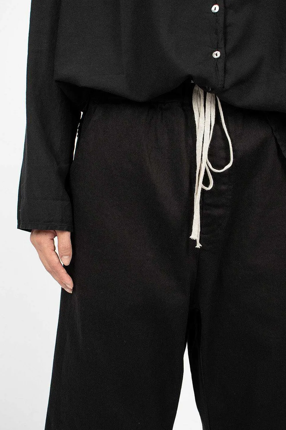 Album di Famiglia 23_250 W&S Trouser Black| Trousers