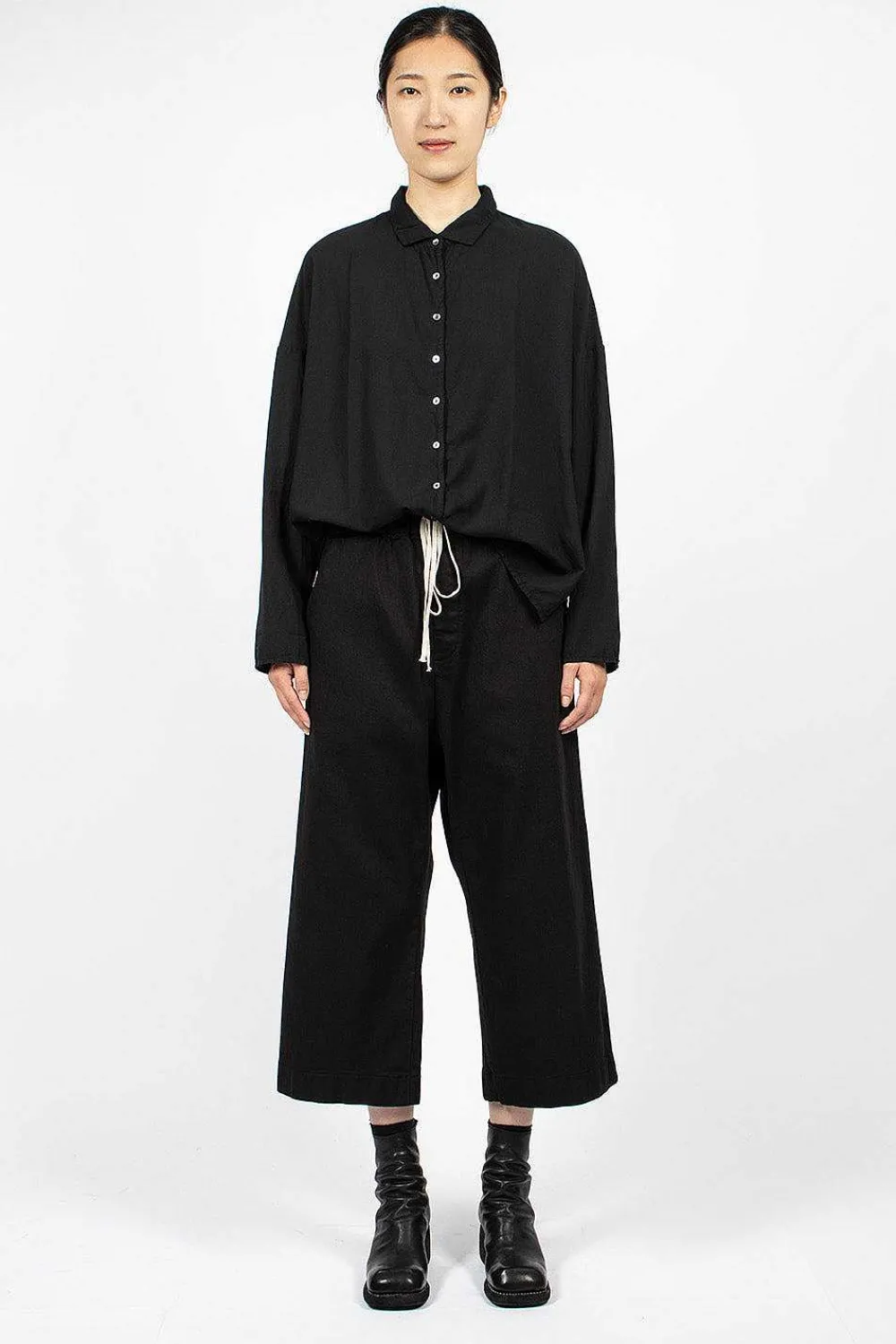Album di Famiglia 23_250 W&S Trouser Black| Trousers