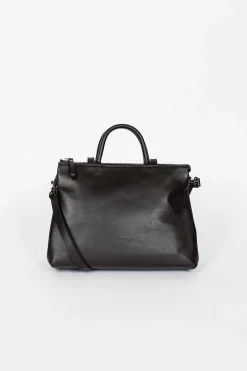 Marsell 4 Dritta Leather Tote Black| Bags