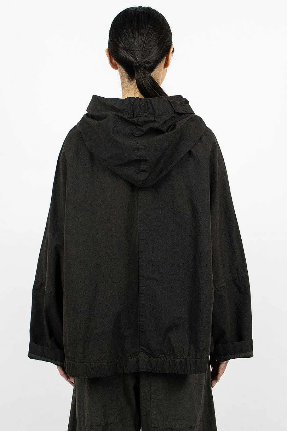 Album di Famiglia 4344 Hooded Jacket Cc Charcoal| Outerwear