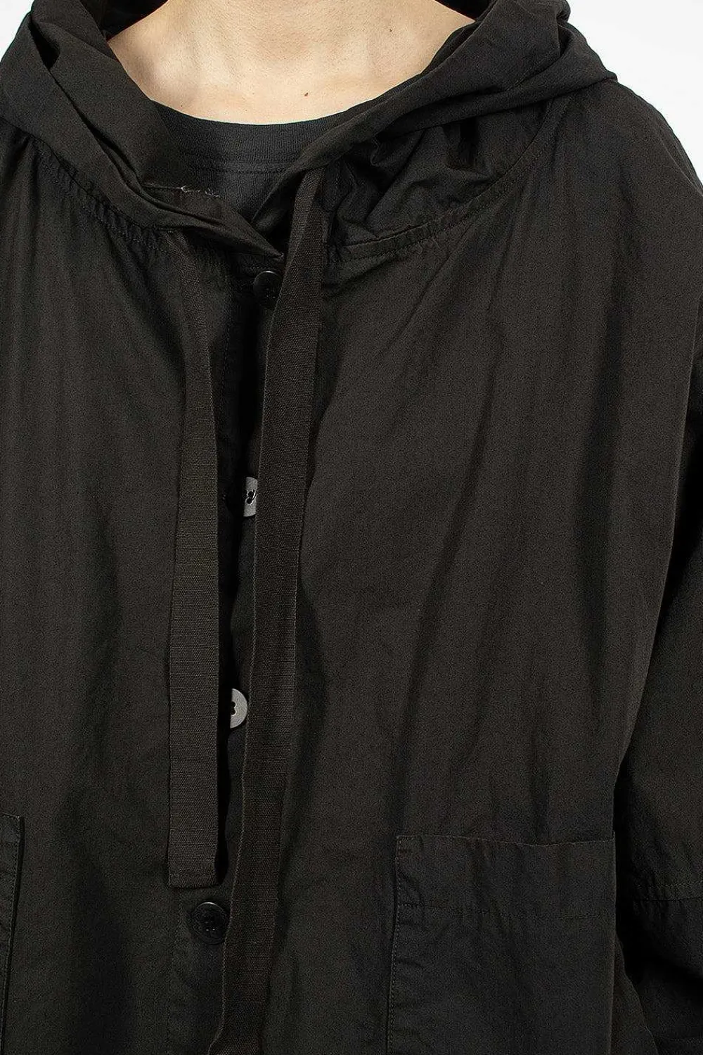 Album di Famiglia 4344 Hooded Jacket Cc Charcoal| Outerwear