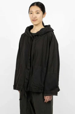 Album di Famiglia 4344 Hooded Jacket Cc Charcoal| Outerwear