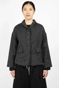 Album di Famiglia 4259 Loose Blazer Inox| Outerwear