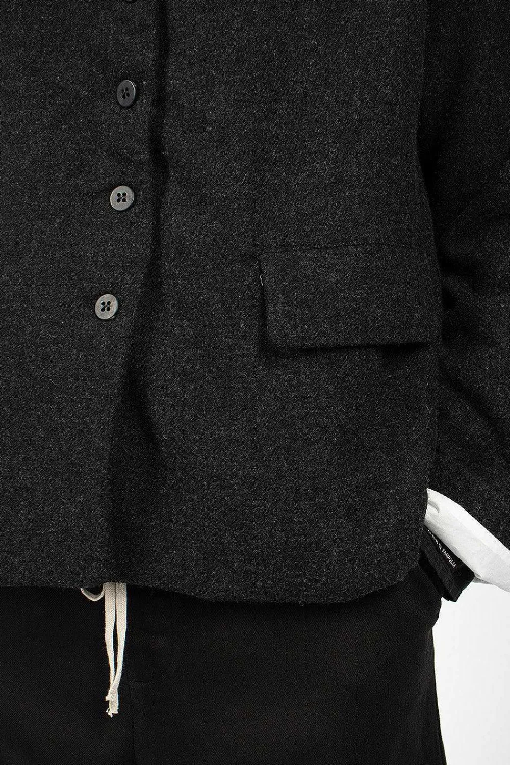 Album di Famiglia 4260 Loose Blazer Sw Slate| Outerwear