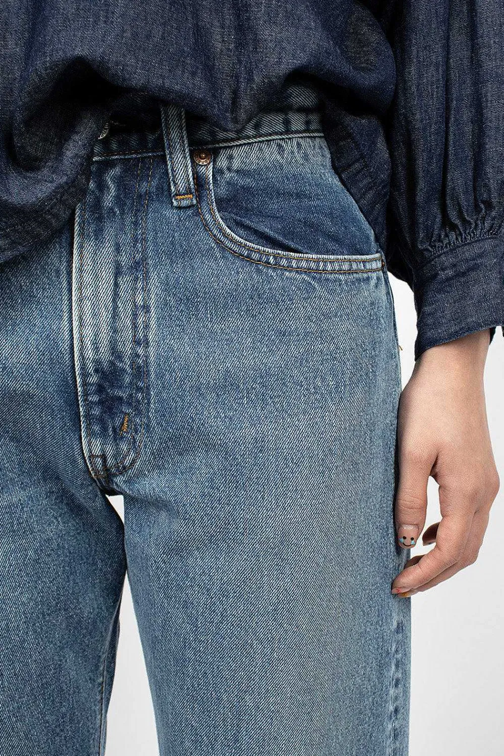 OrSlow 105 13Oz Jean Denim Used| Jeans