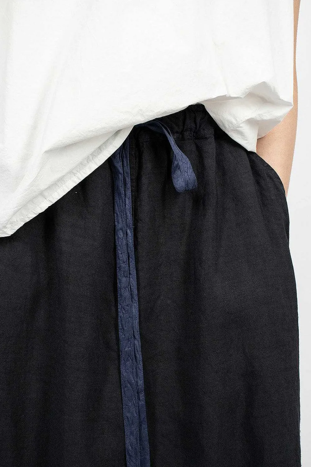 Chez Vidalenc 4 Panels Skirt Dark Navy| Skirts