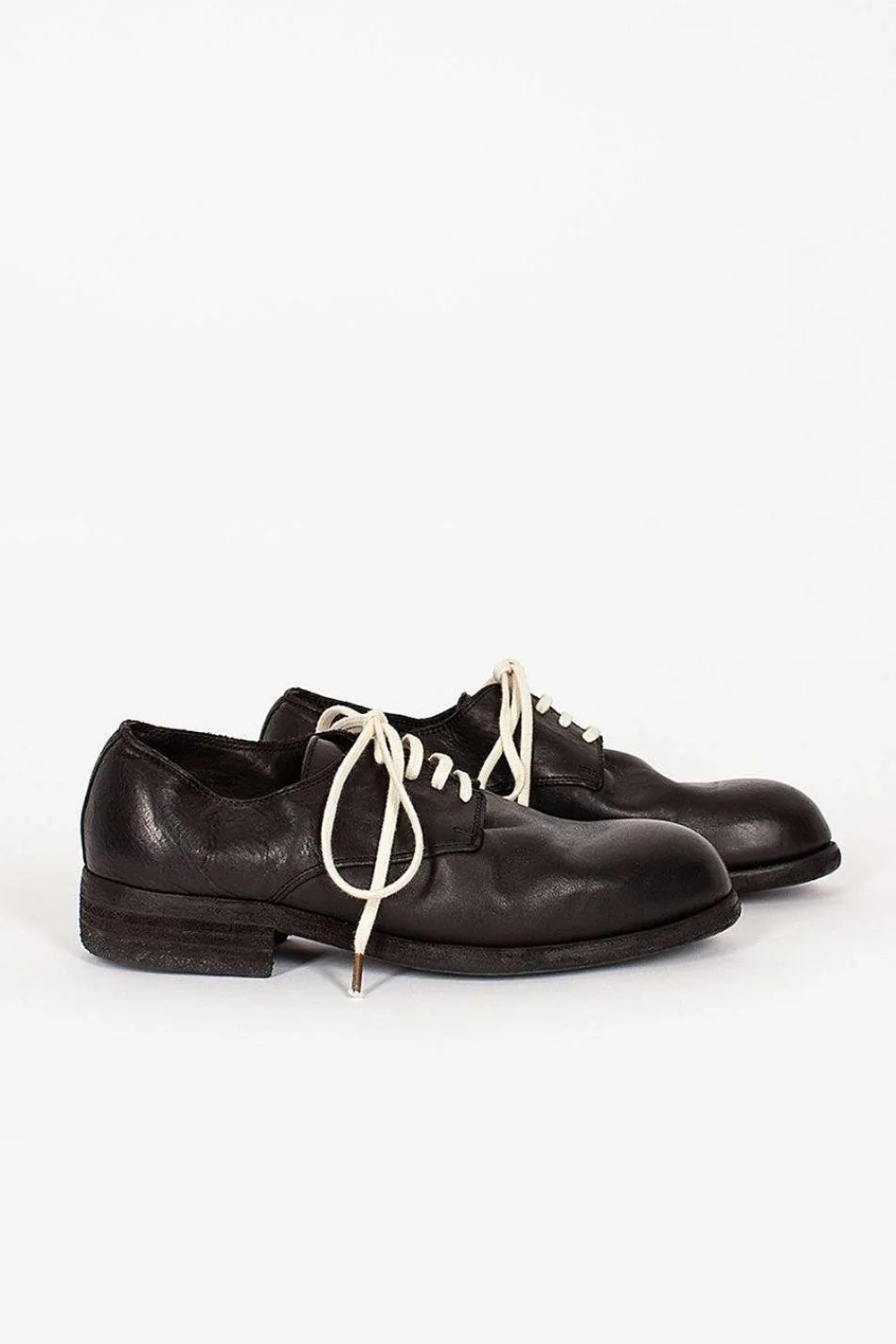 Guidi 112 Soft Horse Ball Derby Blkt| Shoes