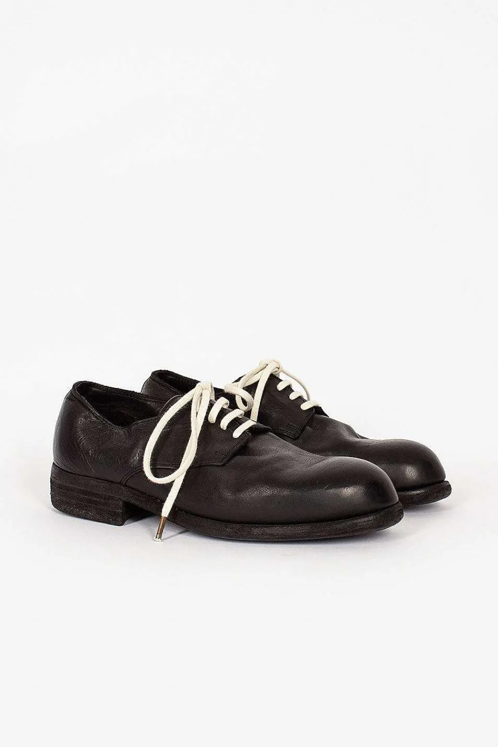 Guidi 112 Soft Horse Ball Derby Blkt| Shoes