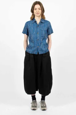 Kapital Aloha French Linen Shirt Indigo| Shirts
