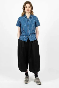 Kapital Aloha French Linen Shirt Indigo| Shirts