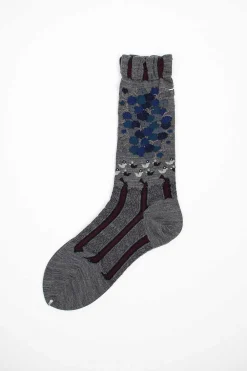 Antipast Am-771 A Fine Day Socks Grey| Tights & Socks