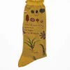 Antipast Am-773 Botanical Xv Socks Mustard| Tights & Socks