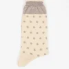 Antipast Am-62A Polka Dot Socks Ivory| Tights & Socks