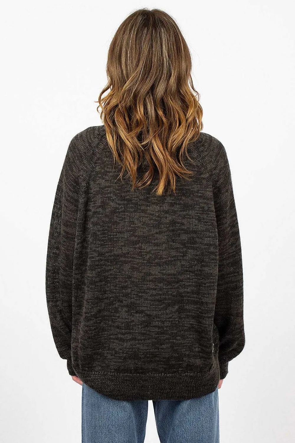 VISVIM Amplus Crew Knit Black| Knitwear