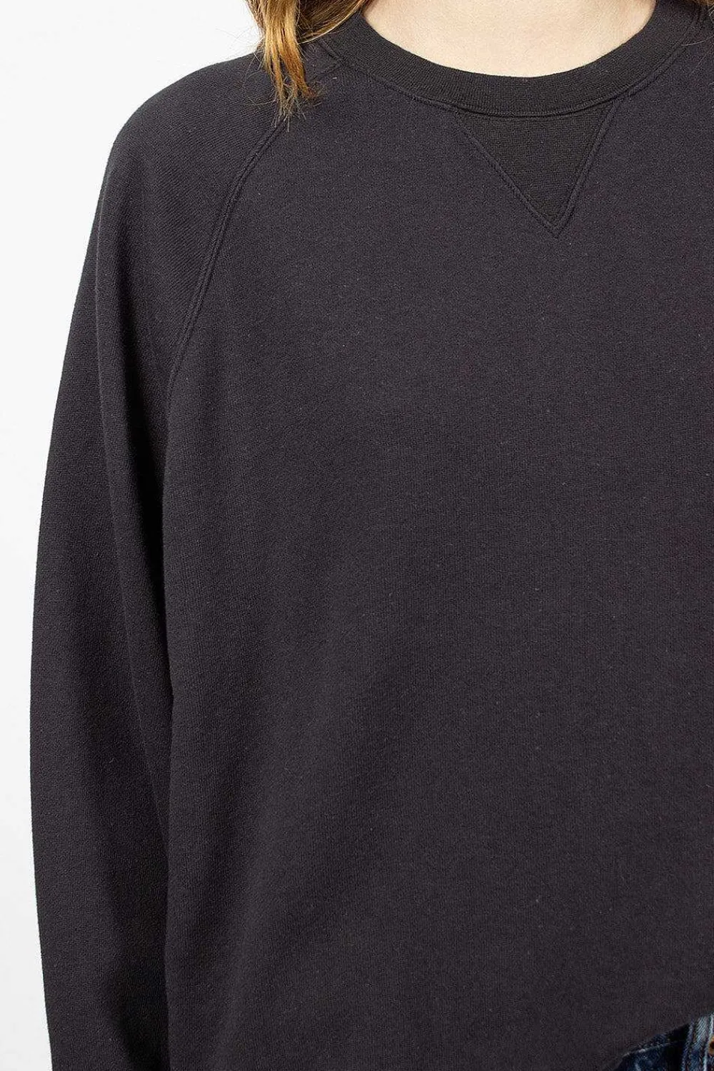 VISVIM Amplus Crew L/S Black| Tops