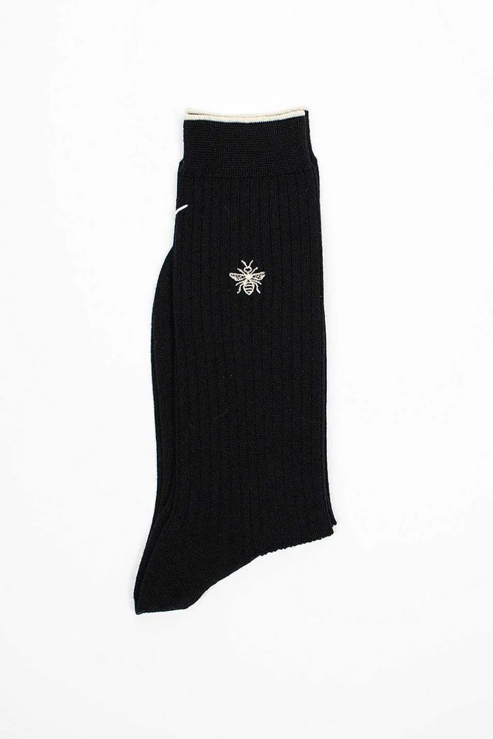 Antipast Anp-112 Super Merino Bee Socks Black| Tights & Socks