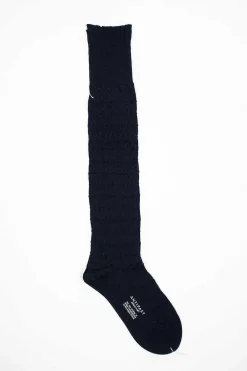 Antipast Anp-70Ahs Super Merino Socks Navy| Tights & Socks
