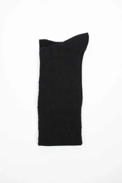 Antipast Anp-70Ahs Super Merino Socks Black| Tights & Socks