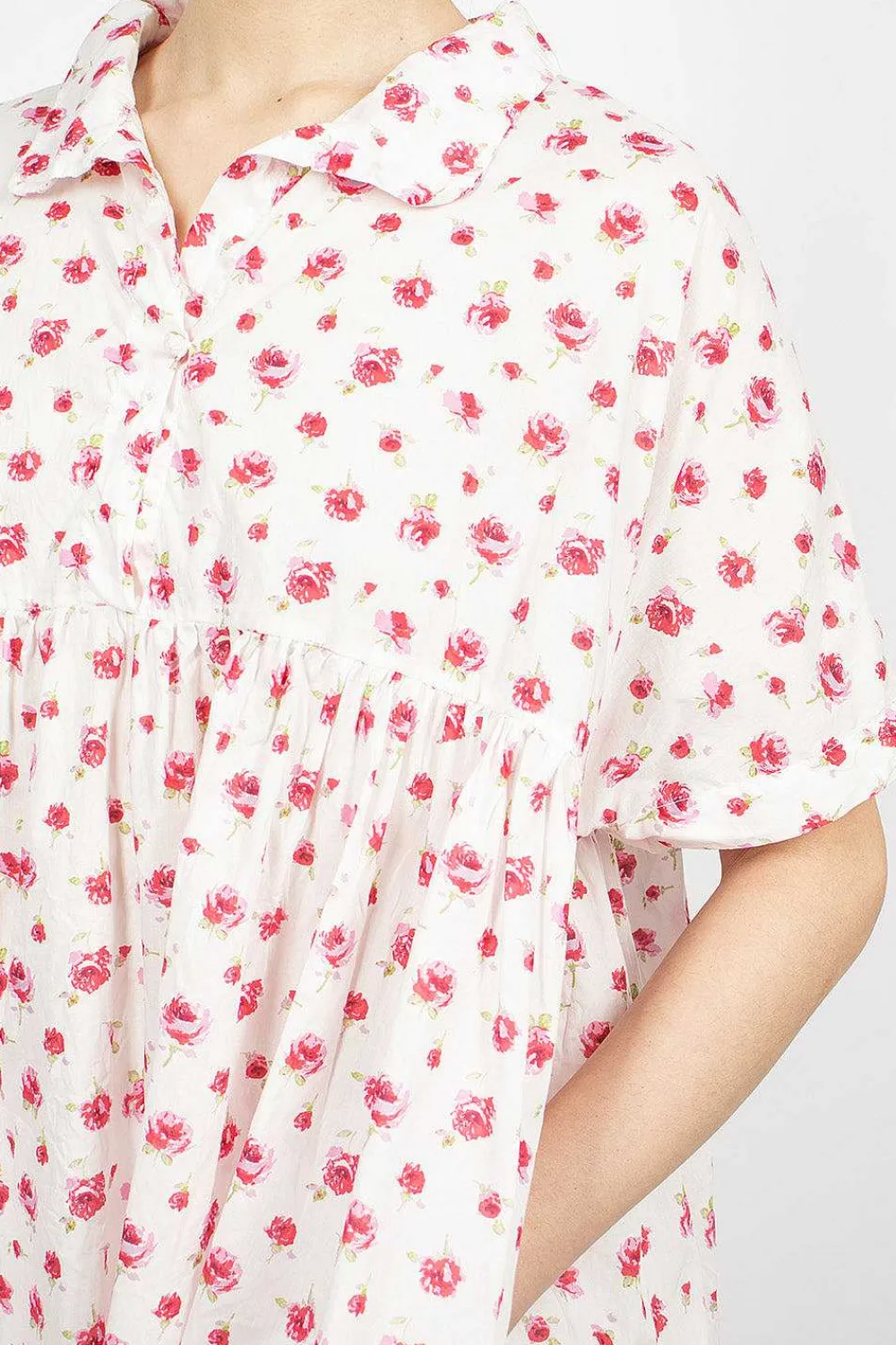 Daniela Gregis Aria Shirt Liberty Rose Print| Tops