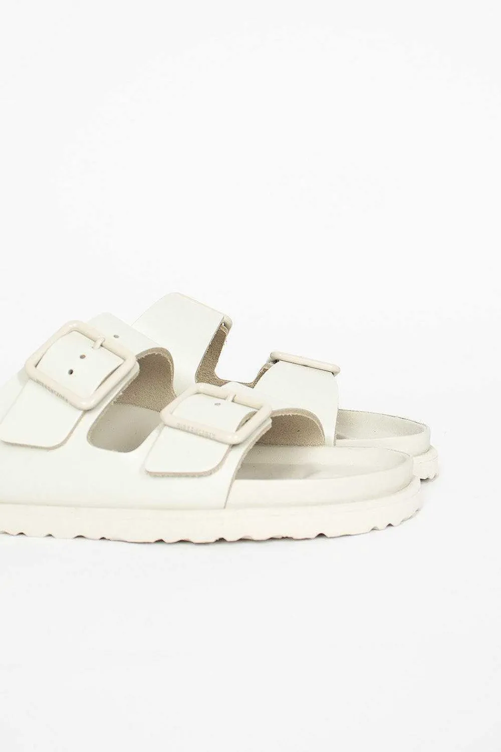 Birkenstock Arizona Nappa Sandal Bone| Shoes