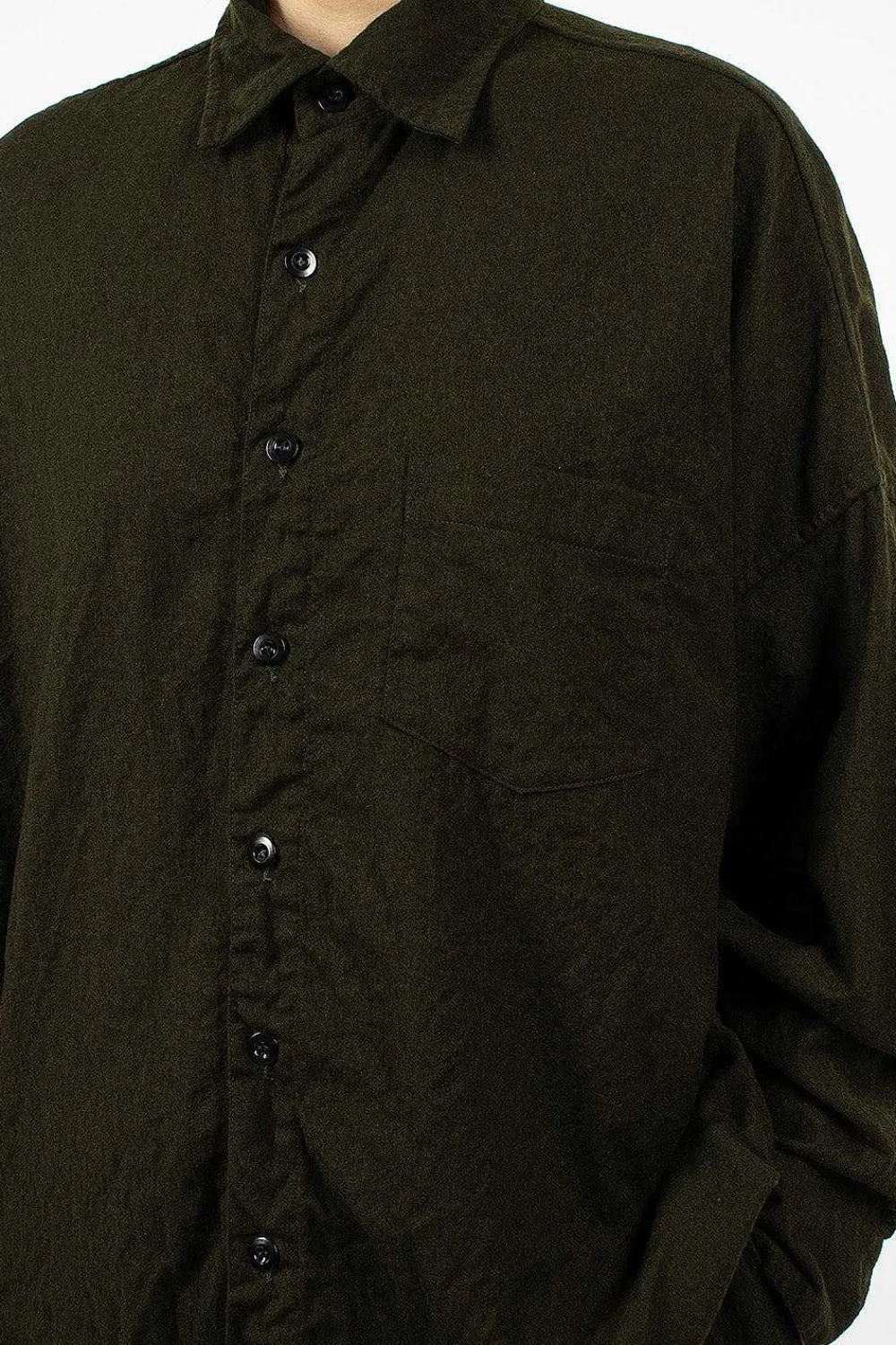 Chez Vidalenc Axl Shirt Dark Khaki| Shirts