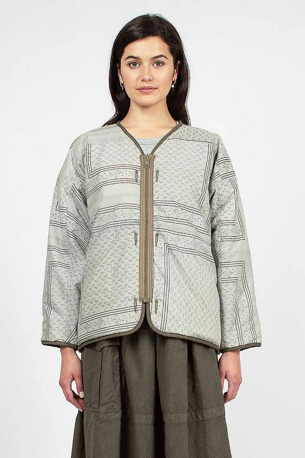 VISVIM Bandana Reversible Kimono Liner Jacket| Outerwear