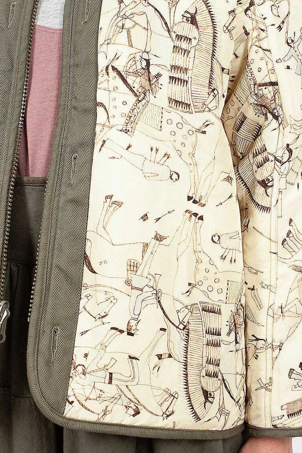 VISVIM Bandana Reversible Kimono Liner Jacket| Outerwear