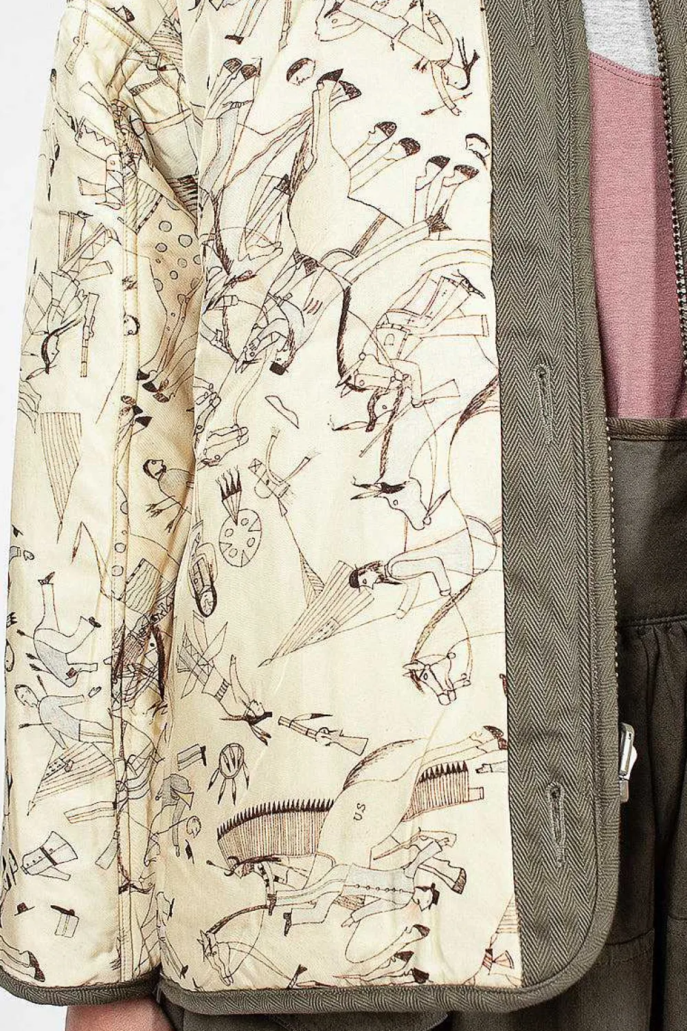 VISVIM Bandana Reversible Kimono Liner Jacket| Outerwear