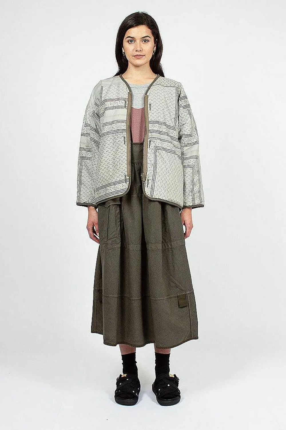 VISVIM Bandana Reversible Kimono Liner Jacket| Outerwear