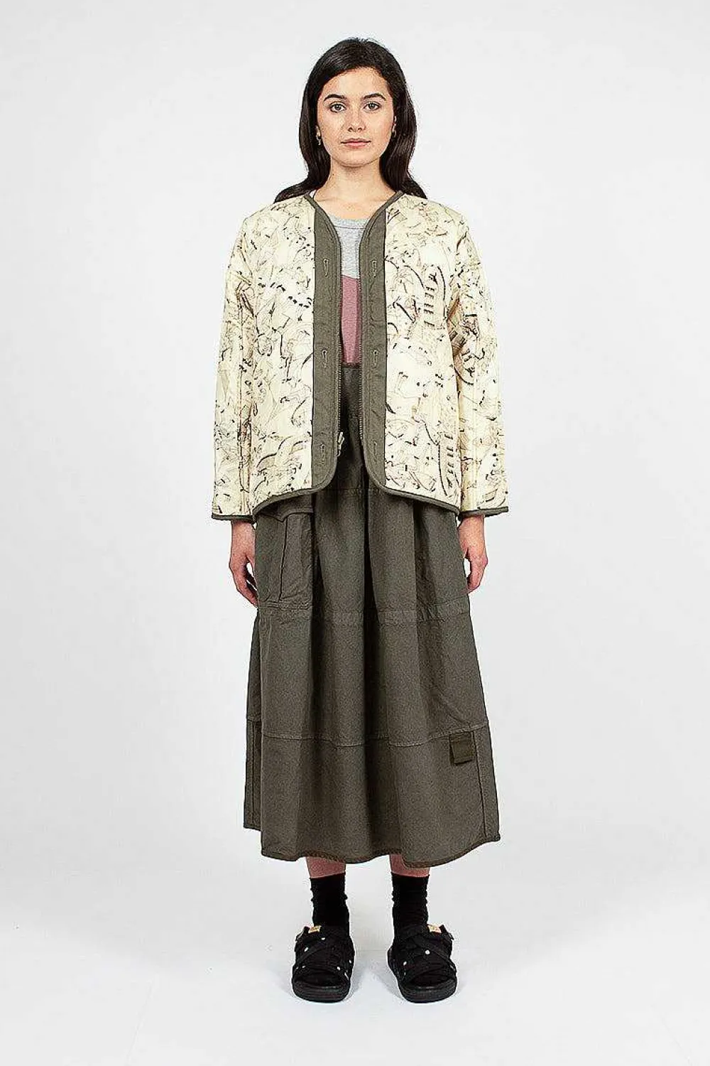 VISVIM Bandana Reversible Kimono Liner Jacket| Outerwear