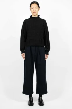 Margaret Howell Belt Adjuster Trouser Ink| Trousers