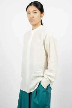 Sofie D'Hoore Benice Linen Shirt Off-White| Shirts