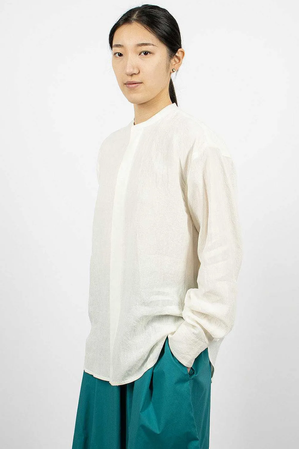Sofie D'Hoore Benice Linen Shirt Off-White| Shirts