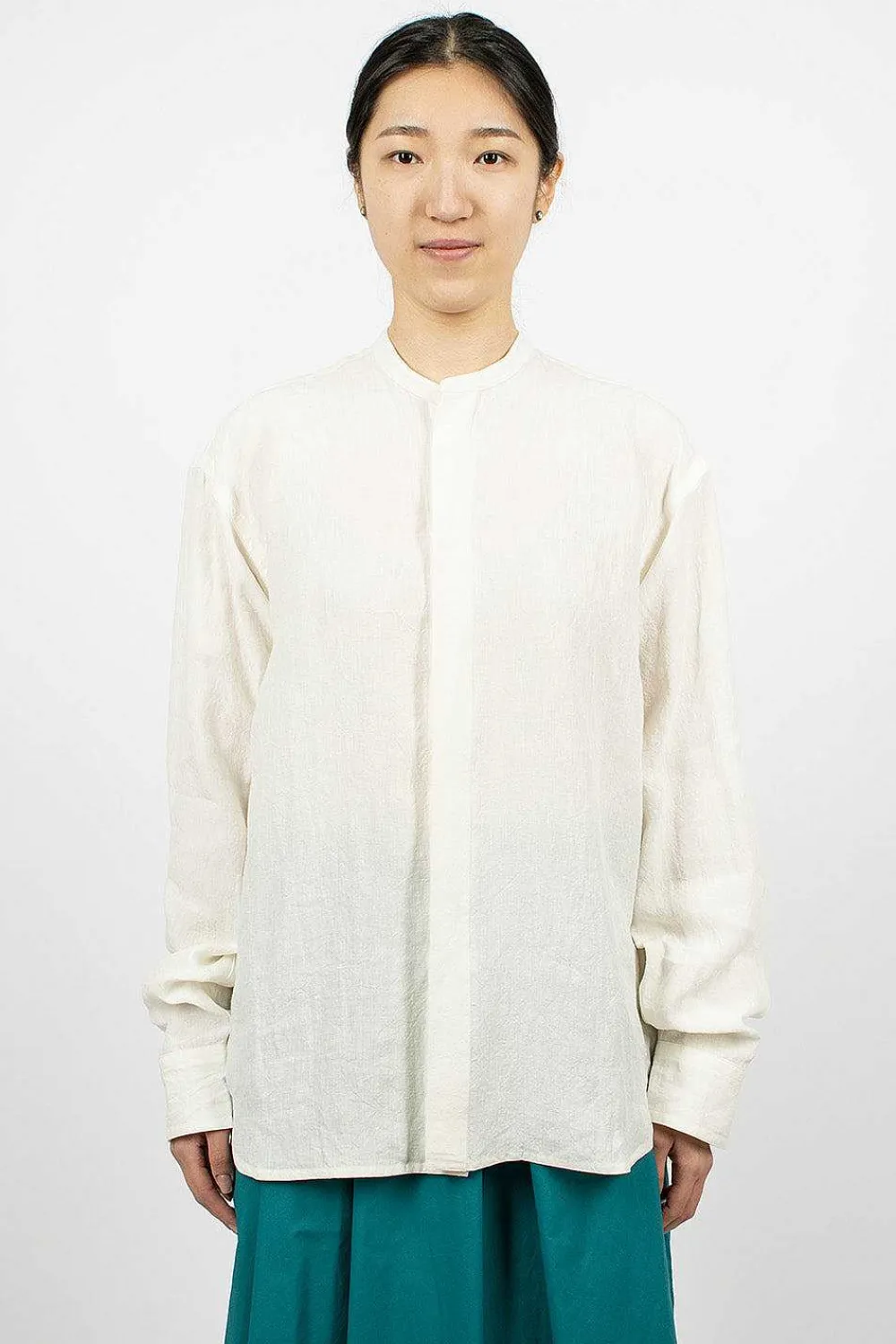 Sofie D'Hoore Benice Linen Shirt Off-White| Shirts