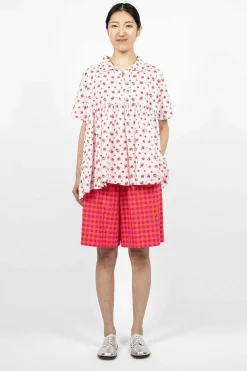 Daniela Gregis Bermuda Shorts Orange/Fuchsia| Trousers