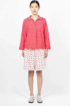 Daniela Gregis Bermuda Shorts Rose/White| Trousers